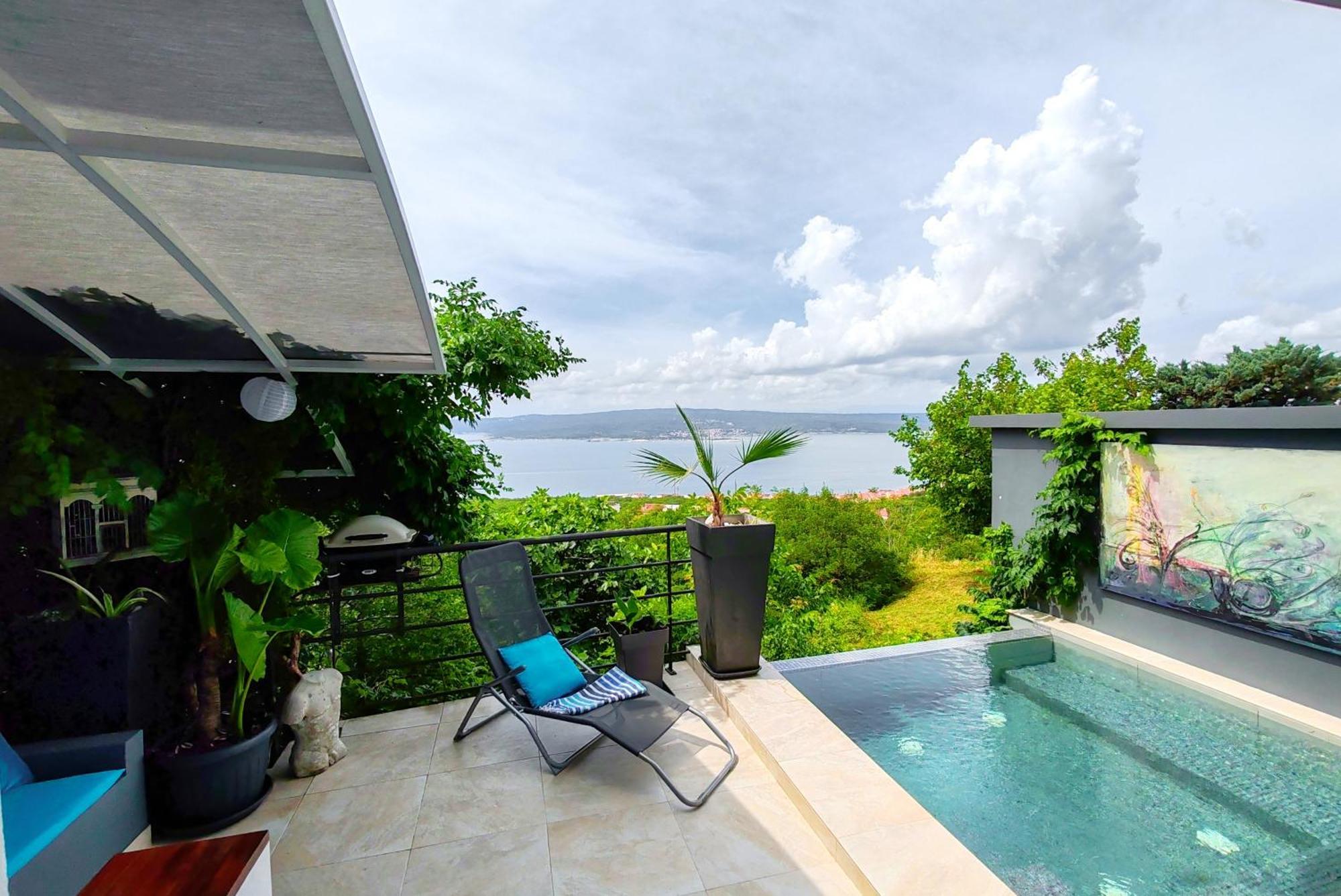 Art Gallery House With A Small Relaxing Pool ซริกเวนิซา ภายนอก รูปภาพ